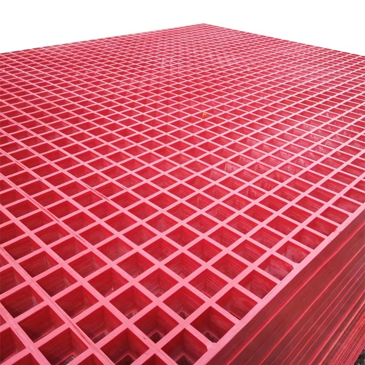 Sklisikkert FRP plastrist for plattformgulv i glassfiberrist