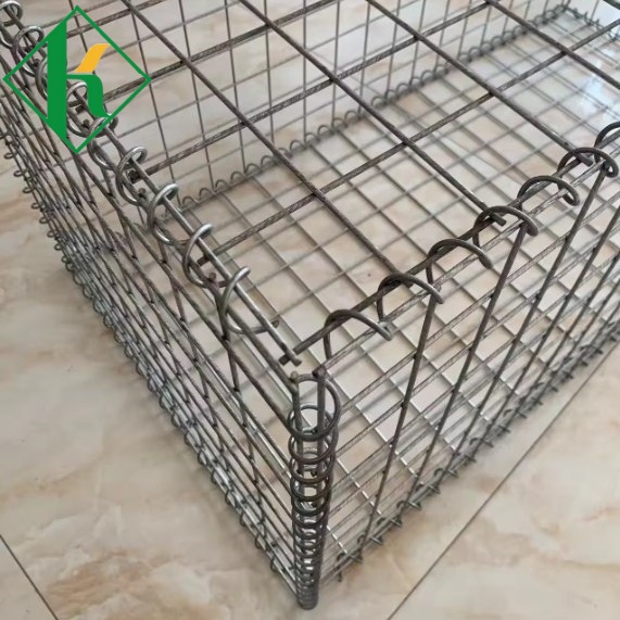 Galvaniseret gabion Kina grossister svejsede gabion kurv tr&aring;dbure til forretningsbygningsdekoration