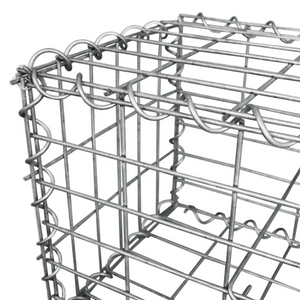 Galvaniseret Gabion Kina Grossister Svejset Gabion Basket Wire Cages