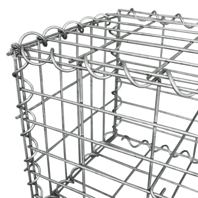 Galvaniseret Gabion Kina Grossister Svejset Gabion Basket Wire Cages
