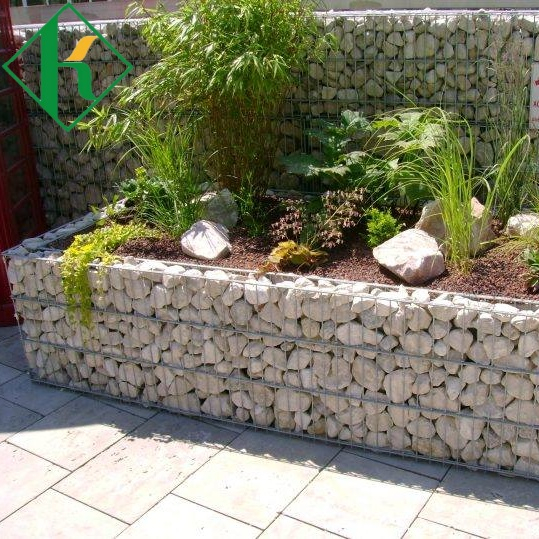 Експлозијски зид Кинески добављачи Габионске корпе испуњене камењем Габиони за садњу и озелењавање косина